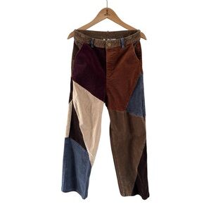 KINA + TAM Patchwork Cord Pant